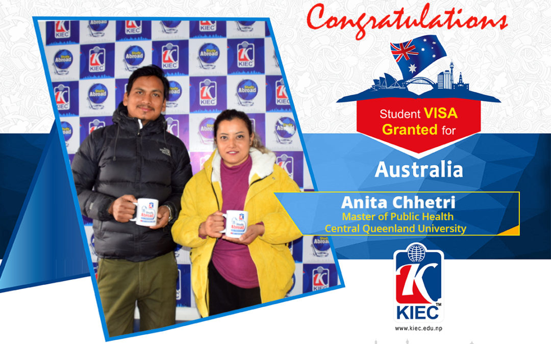 Anita Chhetri | Australia Study Visa Granted