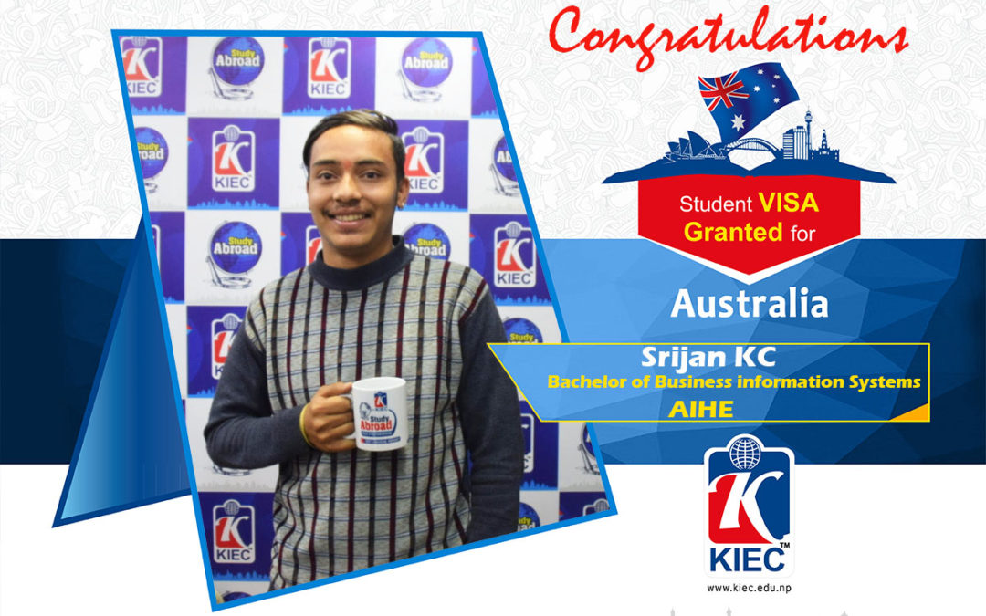 Srijan KC | Australia Study Visa Granted